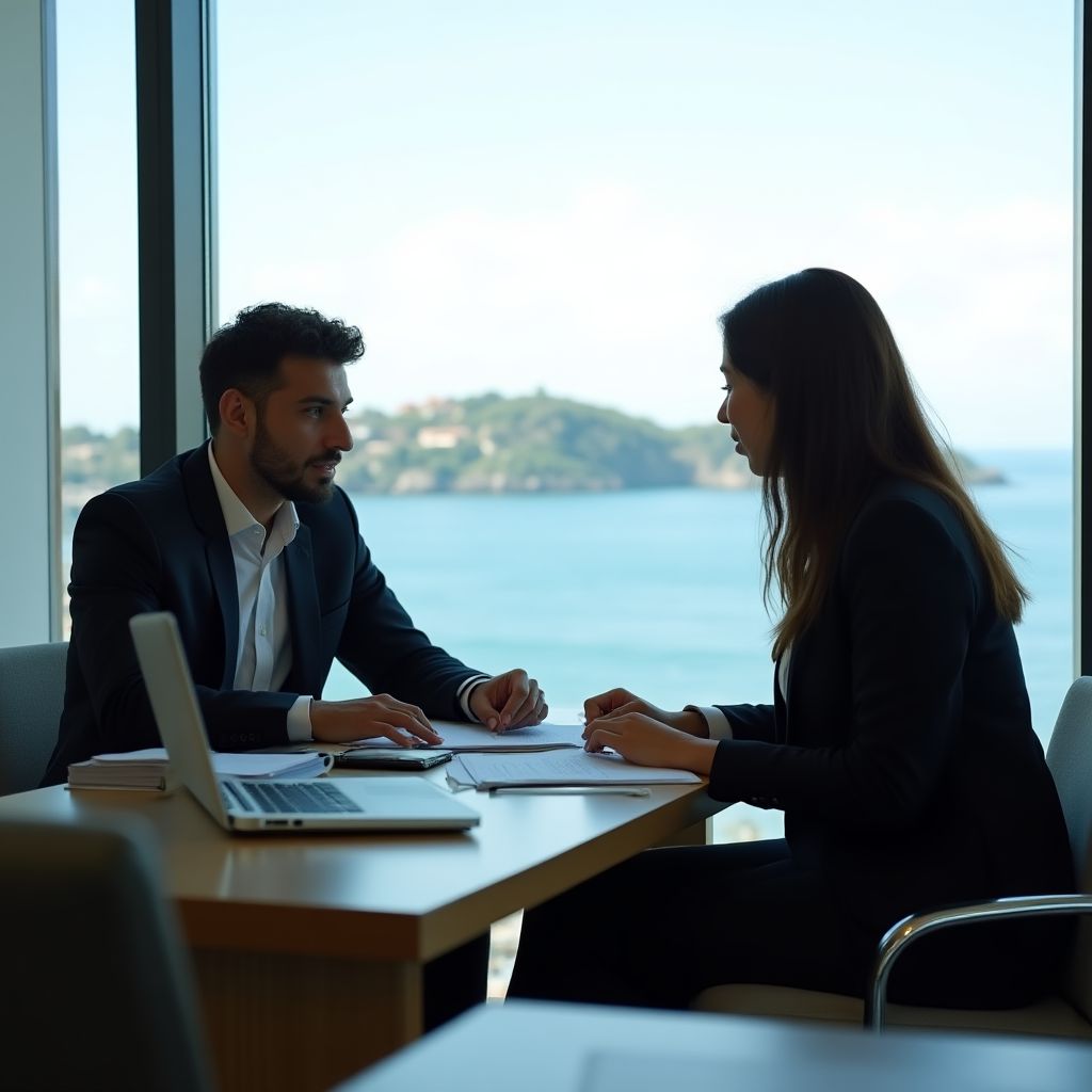 One-on-one coaching session