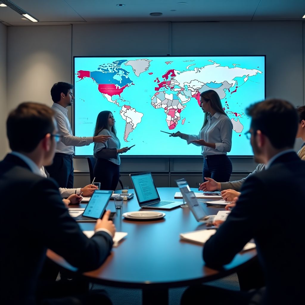 Market entry strategy session